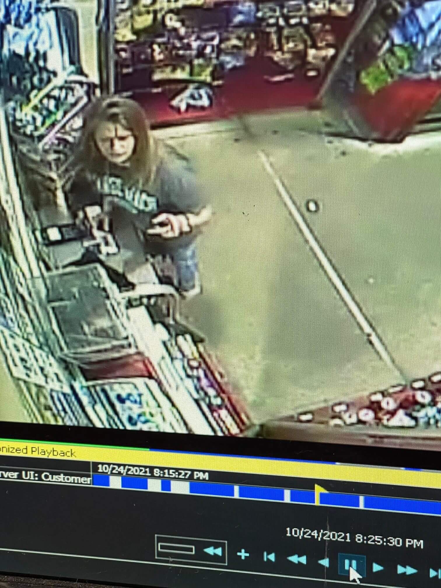 Sheriff looking for female who stole purse at Booneville Walmart and