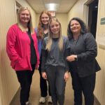 Baldwyn Junior Megan Benjamin Shadows Sonography at Tupelo OBGYN Photos from Baldwyn School District's post