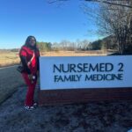 🩺🚑Bralee Leach, a Baldwyn High School Junior, spent today shadowing nurses at NurseMed 2 in Baldwyn