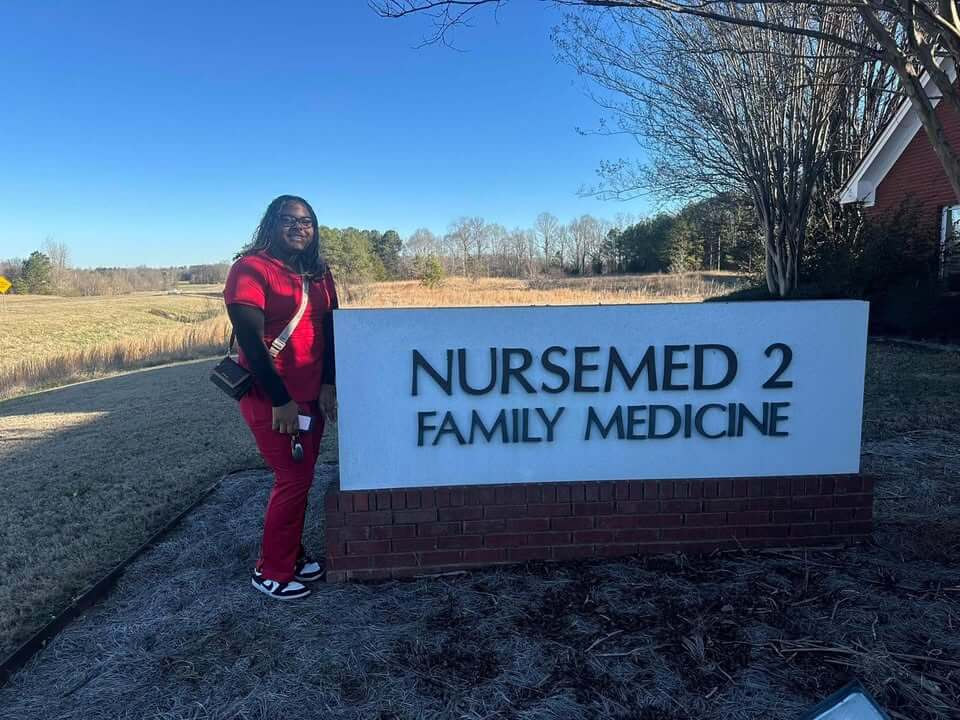 🩺🚑Bralee Leach, a Baldwyn High School Junior, spent today shadowing nurses at NurseMed 2 in Baldwyn