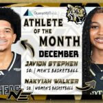 NEMCC names December Athletes of the Month ATH | Congratulations to Javion Stephen & Nakyiah Walker, who are the #NEMCC Athletes of the Month f