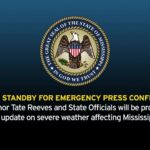 Mississippi governor provides update on winter storm response Join us for another update on the severe winter weather impacting Mississippi and the state’s respon