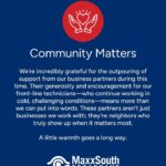 Local Businesses Support Teams During Cold Days in the Field With thanks to the local businesses who helped keep our teams going during long, cold days in the fi