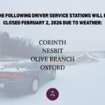 Driver Service locations to close on Feb. 2 due to winter storm The following Driver Service locations will be closed on February 2