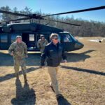 Mississippi governor visits storm-affected communities in Alcorn County Photos from Tate Reeves's post