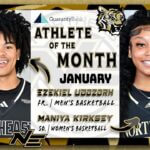 Northeast Mississippi Community College names Athletes of the Month for January ATH | Congratulations to Maniya Kirksey & Ezekiel Udozorh, who are the #NEMCC Athletes of the Month