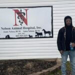 Young Shadowed at Nelson Animal Hospital in Hometown Baldwyn Junior Cash Young had the opportunity to shadow at Nelson Animal Hospital a couple weeks ago