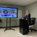 Ellice Yager Leads Research Workshop for Logistics Students at Corinth Campus A big thank you to Ellice Yager for leading a research session for our Logistics Management Technolo