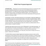 Mississippi secures federal approval for broadband expansion plan Mississippi has received final federal approval for its comprehensive plan to expand broadband infra