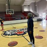 Baldwyn High School Senior Shadows Middle School Girls' Basketball Coach πBaldwyn High School Senior DaβRekis βJ.T.β Bennett shadowed Baldwyn Middle School Girlβs Basketball