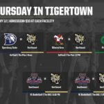 Campus hosts day of sports and events, ends with crowd at BAC ATH | Here’s the rundown for a jam-packed day of action across campus!!