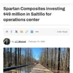 Spartan Composites invests $49 million in Mississippi manufacturing Spartan Composites’ $49 million investment is another great advanced manufacturing win for our state