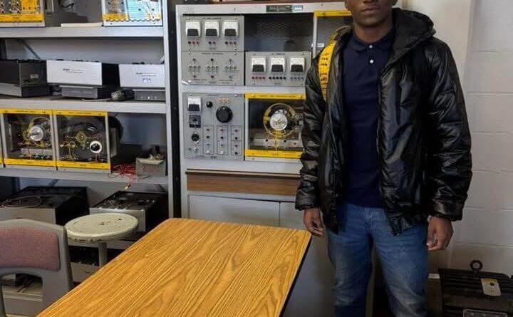 Baldwyn High School Junior Ja’Quon Barnett shadowed the Electrical Drawing and Schematics class at N