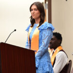 PTK members highlight leadership during Awareness Week To wrap up PTK Awareness Week, Iota Zeta President Anna Slack and Vice President of Service Elena Re