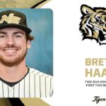 Haas hits first home run of season to give NEMCC baseball early lead BSB | BRETT HAAS… His first home run of the season gives NEMCC Baseball the early lead in game two!