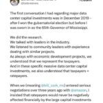 Mississippi Governor Highlights Successes in Education, Economy, and Energy Photos from Tate Reeves's post