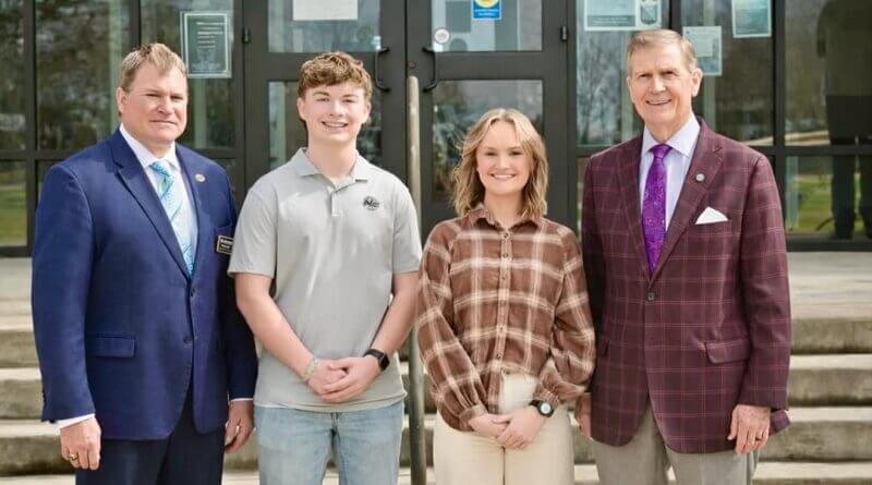 Northeast Mississippi Community College awards scholarships to students from Rienzi and Iuka We want to congratulate Brady Crabb from Rienzi and Madelyn Long from Iuka
