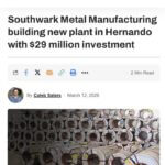 Southwark invests millions, creates jobs in Mississippi manufacturing sector Southwark is creating new jobs, investing millions and proving that manufacturing thrives in Mississ