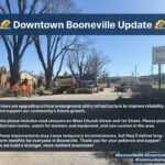 Booneville Continues Downtown Infrastructure Upgrades 🚧 Downtown Booneville Update 🚧