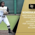 Northeast Mississippi Community College Softball Tripleheader Postponed SB | Northeast Mississippi Community College Softball’s round-robin tripleheader scheduled for today