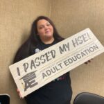 NEMCC adult education student earns high school equivalency diploma Congratulations to NEMCC AE at Booneville student, Breanna Oswalt, for earning her High School Equiv