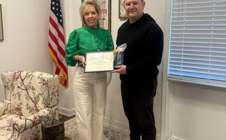 Booneville names James McChristian March Employee of the Month Employee of the Month: