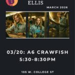 A6 Restaurant in Booneville Hosts Night of Food and Live Entertainment Oysters, Burgers, Shrimp, Crawfish, Crab Legs, Live Entertainment and soooo much more tonight at A6!