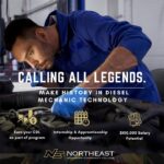 Northeast Offers Hands-On Diesel Program for Career Readiness Ready to power your future?