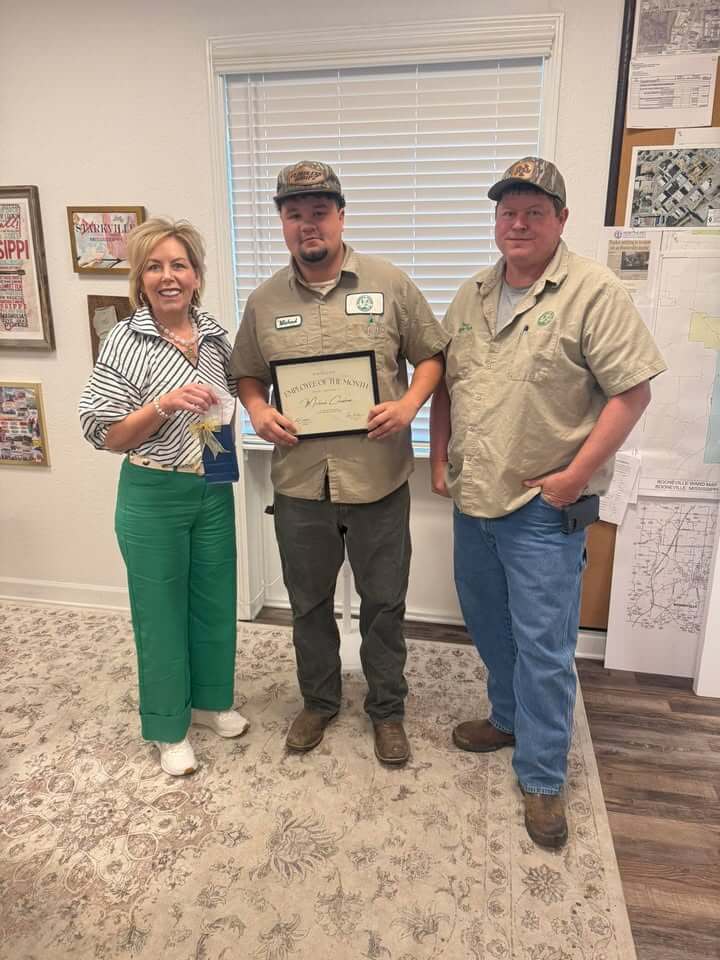 Booneville Water Department- Employee of the Month: