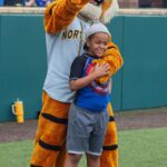 Spirit visits Anderson Elementary second graders before baseball game Spirit had a great time hanging out and playing games with the Anderson Elementary 2nd graders today