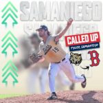 NEMCC's Samaniego gets call-up to Boston Red Sox BSB | From 𝐁𝐨𝐨𝐧𝐞𝐯𝐢𝐥𝐥𝐞 to 𝐁𝐨𝐬𝐭𝐨𝐧!!