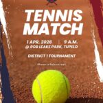 BHS Bearcat Tennis Team Competes at 2026 MHSAA District 1 Tournament Good luck to the BHS Bearcat Tennis Team at the 2026 MHSAA District 1 Tournament today!