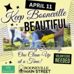 Booneville Hosts Community Cleanup Day on April 11 Let's Get Beautiful!