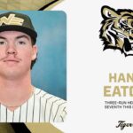 Northeast baseball player Hank Eaton hits game-tying three-run homer BSB | HANK EATON… His 3️⃣ run home run caps off a 5️⃣ run inning to tie the game for NEMCC Baseball!