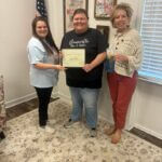 Booneville Gas & Water names Employee of the Month Booneville Gas & Water Office - Employee of the Month: