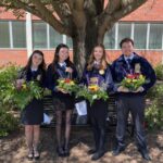 Booneville High School FFA Floriculture Team Competes at State Level The Booneville High School FFA Floriculture Team—Alivia Moore, Page Robinson, Ellie Glidewell, and W