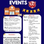 Baldwyn School District Announces Upcoming Events and Testing Dates 📅Attention Parents and Bearcat families: