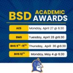 Academic Awards ceremony scheduled for next month Academic Awards are right around the corner!