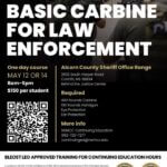 Law Enforcement Offers Launch or Expand Carbine Training Programs This course is intended for law enforcement officers new to the carbine and for departments looking