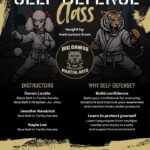 Community hosts free self-defense class with Big Dawgs Martial Arts We’re excited to partner with Big Dawgs Martial Arts to offer a FREE self-defense class!