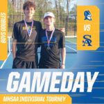 Parker Pounders and Eli Barnes Advance to MHSAA 3A Tennis Semifinals Good luck!