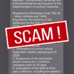 Mississippi Department of Public Safety warns of ongoing scam texts Can’t stop, won’t stop… The scammers are at it again