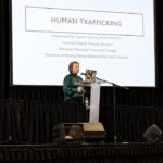 Nursing instructor Lauren Sparks presents on human trafficking at Mississippi nursing convention At the recent Mississippi Organization for Associate Degree Nursing Convention in Tupelo, NEMCC Nurs