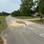 Sinkhole on East Loveless Road Filled, Road Reopened 🚧 ROAD REOPENED / TRAFFIC ALERT 🚧