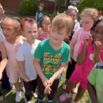 First-grade class releases butterflies after month-long observation Mrs. Anglin’s BES 1st Grade Class was able to release butterflies after observing them develop from