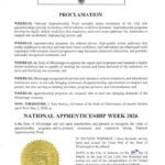 Mississippi celebrates National Apprenticeship Week to boost workforce development Apprenticeships strengthen our workforce, open doors to high-paying careers, and help meet the needs
