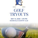 Golf tryouts scheduled for May 14 at local schools 🚨 TRYOUTS 🚨