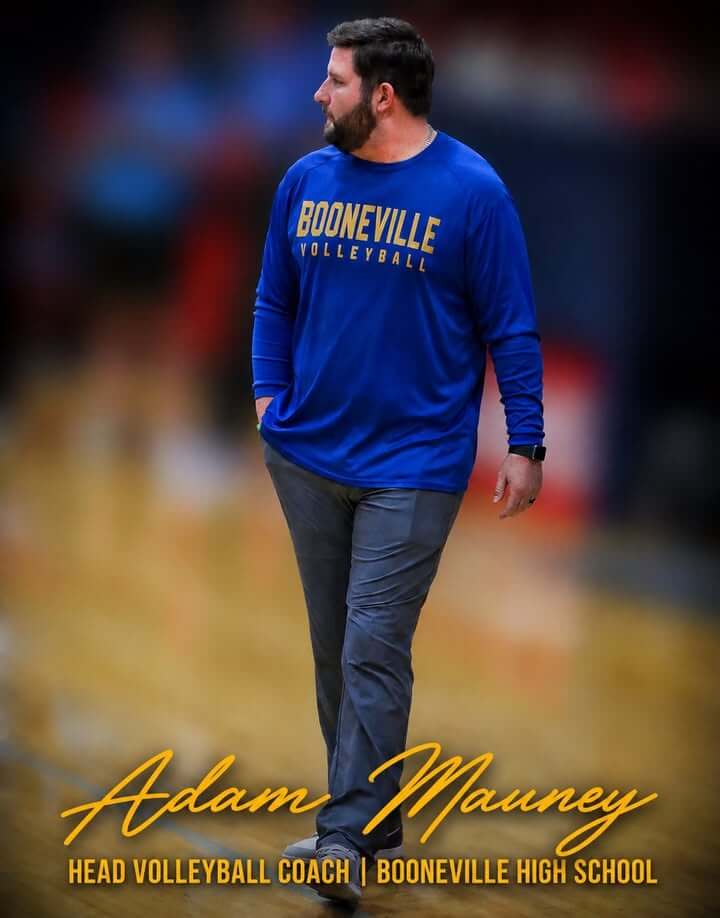 💙💛 Welcome to Booneville, Coach Mauney!