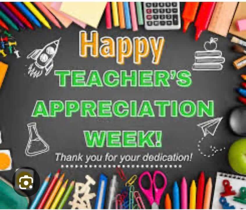 🍎 Happy Teacher Appreciation Week to all of our incredible teachers at AES, BMS, and BHS!