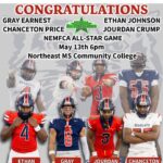 Local Bearcats football players to compete in NEMFCA All-Star Game Go Support these Bearcats tonight at Northeast Football Field at 6pm as they play in the NEMFCA All-